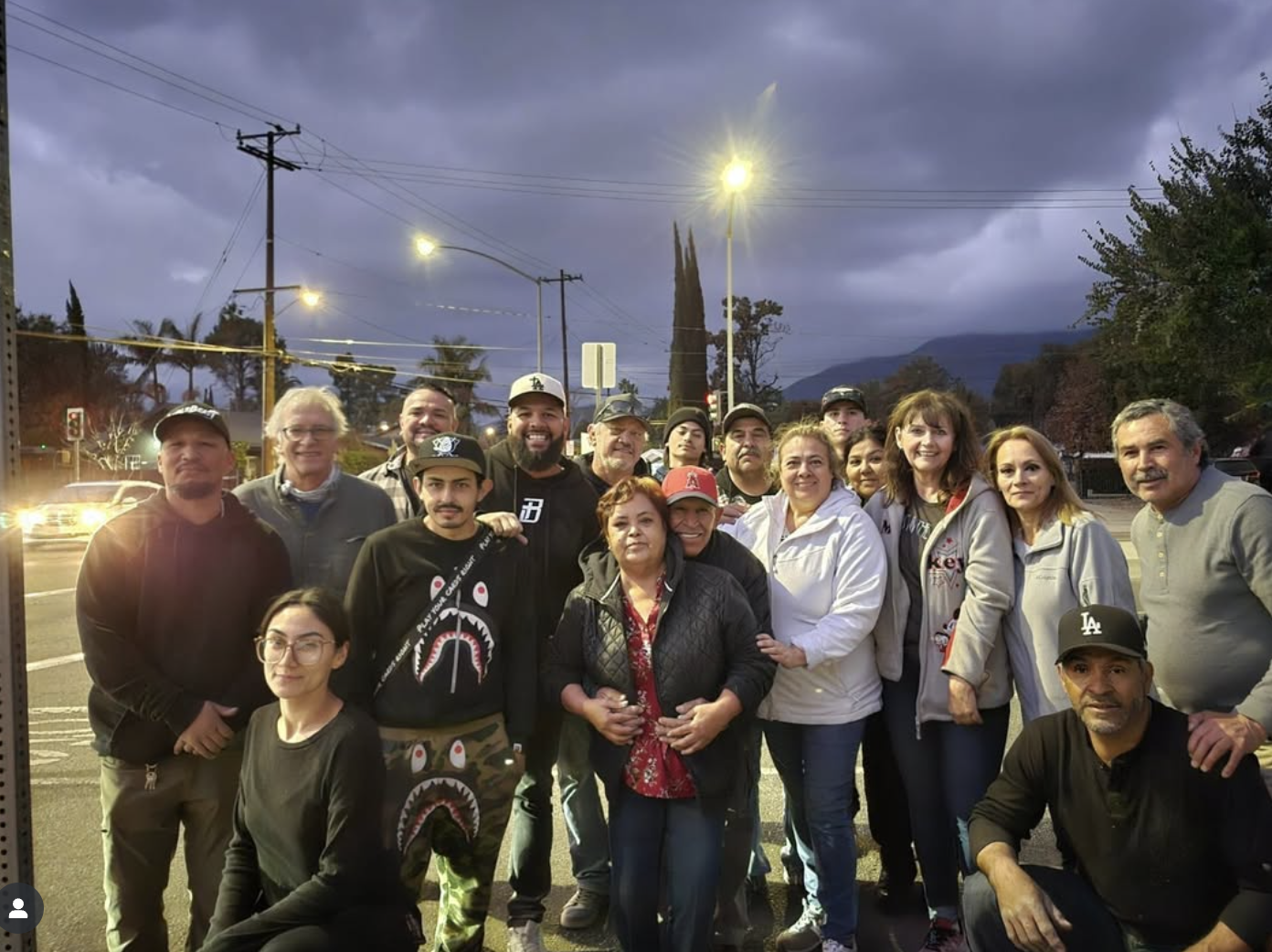 FRF community members in Altadena
